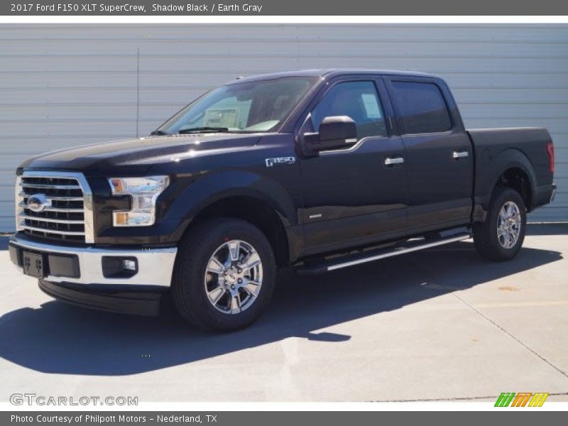 Shadow Black / Earth Gray 2017 Ford F150 XLT SuperCrew