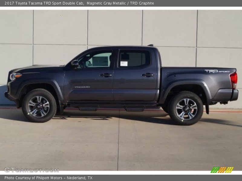 Magnetic Gray Metallic / TRD Graphite 2017 Toyota Tacoma TRD Sport Double Cab