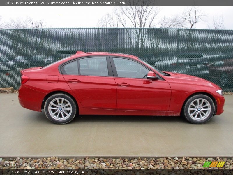 Melbourne Red Metallic / Black 2017 BMW 3 Series 320i xDrive Sedan