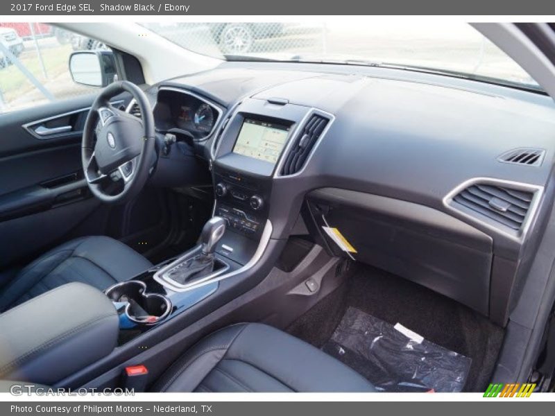 Shadow Black / Ebony 2017 Ford Edge SEL