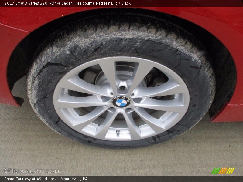 Melbourne Red Metallic / Black 2017 BMW 3 Series 320i xDrive Sedan