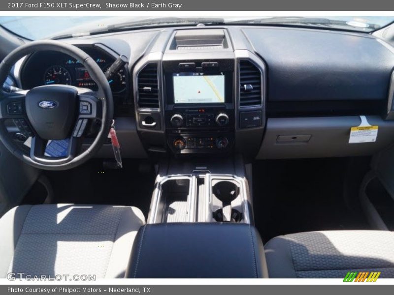 Shadow Black / Earth Gray 2017 Ford F150 XLT SuperCrew