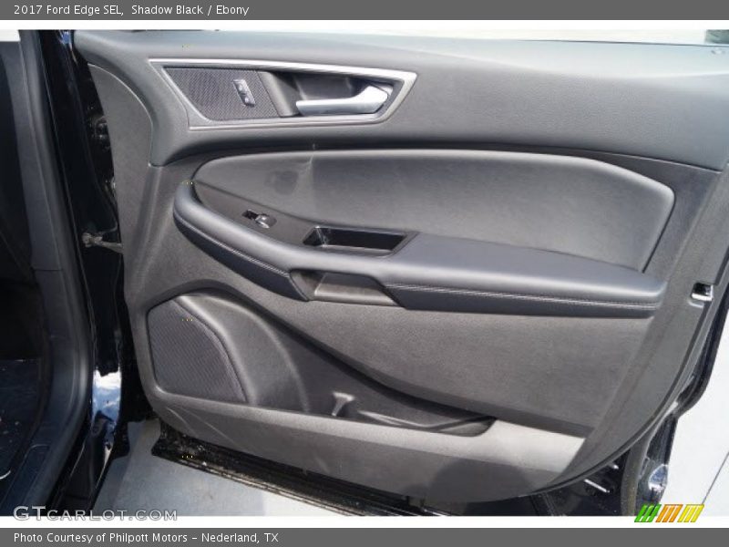 Shadow Black / Ebony 2017 Ford Edge SEL