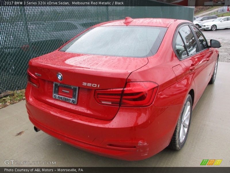 Melbourne Red Metallic / Black 2017 BMW 3 Series 320i xDrive Sedan