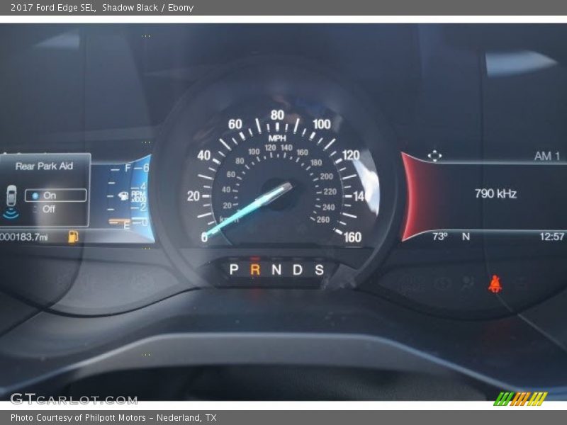 Shadow Black / Ebony 2017 Ford Edge SEL