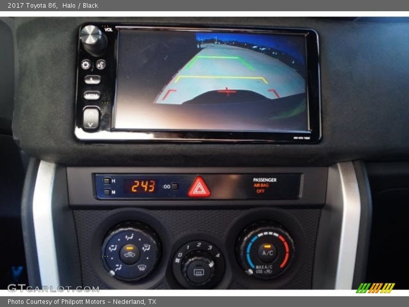 Halo / Black 2017 Toyota 86