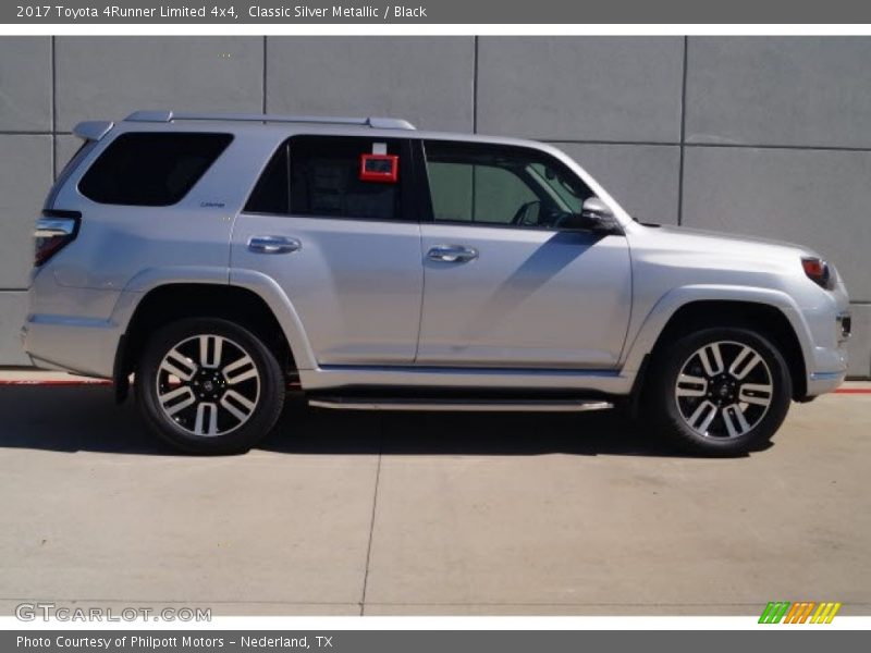 Classic Silver Metallic / Black 2017 Toyota 4Runner Limited 4x4