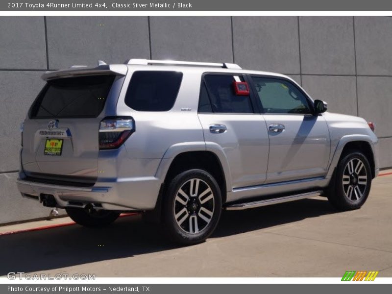 Classic Silver Metallic / Black 2017 Toyota 4Runner Limited 4x4