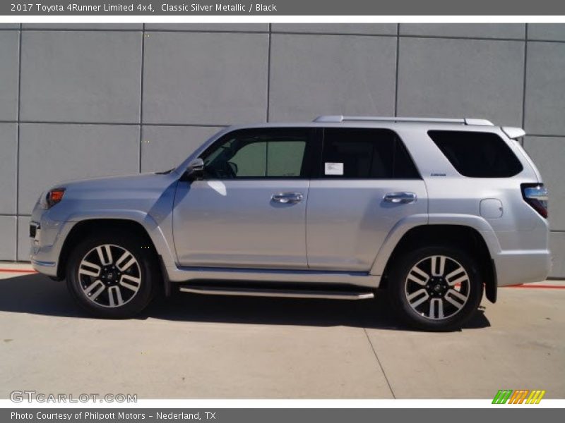  2017 4Runner Limited 4x4 Classic Silver Metallic