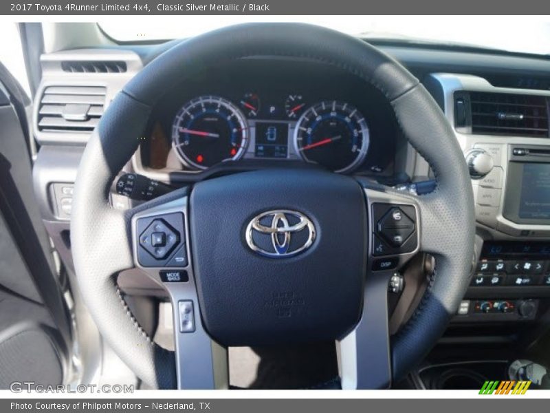 Classic Silver Metallic / Black 2017 Toyota 4Runner Limited 4x4