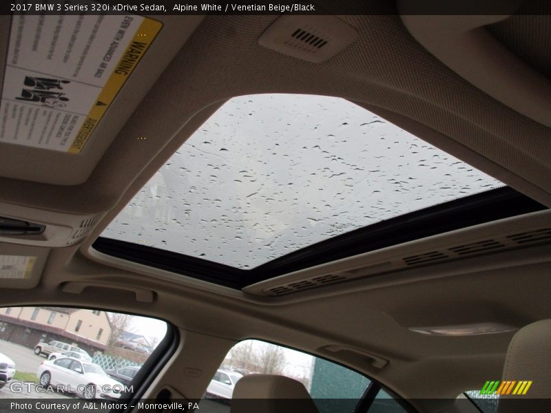 Alpine White / Venetian Beige/Black 2017 BMW 3 Series 320i xDrive Sedan