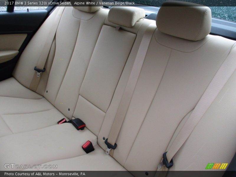 Alpine White / Venetian Beige/Black 2017 BMW 3 Series 320i xDrive Sedan