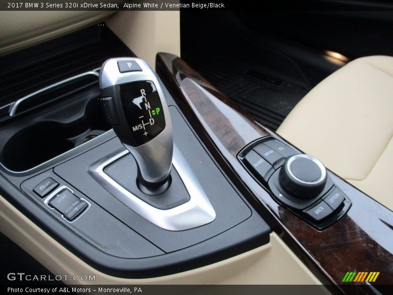 Alpine White / Venetian Beige/Black 2017 BMW 3 Series 320i xDrive Sedan