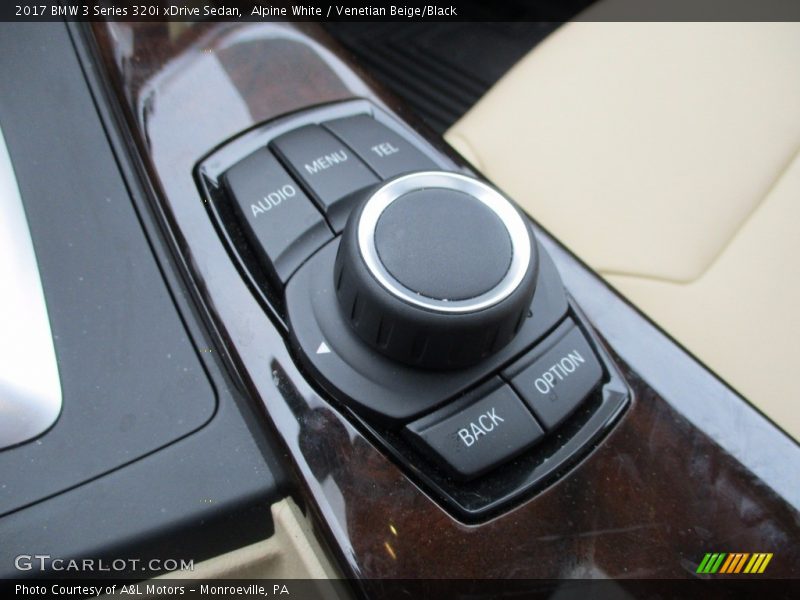 Alpine White / Venetian Beige/Black 2017 BMW 3 Series 320i xDrive Sedan