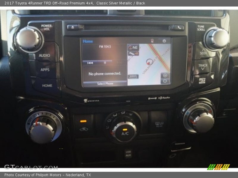 Classic Silver Metallic / Black 2017 Toyota 4Runner TRD Off-Road Premium 4x4