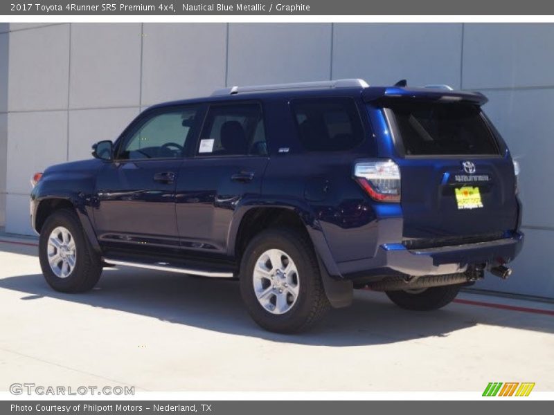 Nautical Blue Metallic / Graphite 2017 Toyota 4Runner SR5 Premium 4x4