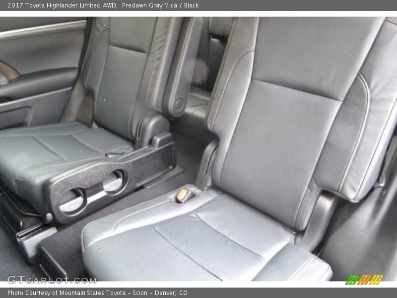 Predawn Gray Mica / Black 2017 Toyota Highlander Limited AWD