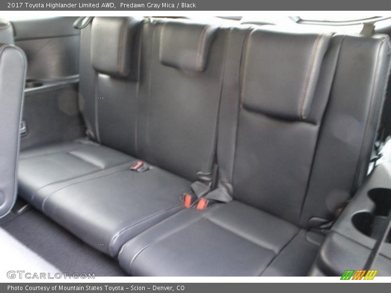 Predawn Gray Mica / Black 2017 Toyota Highlander Limited AWD