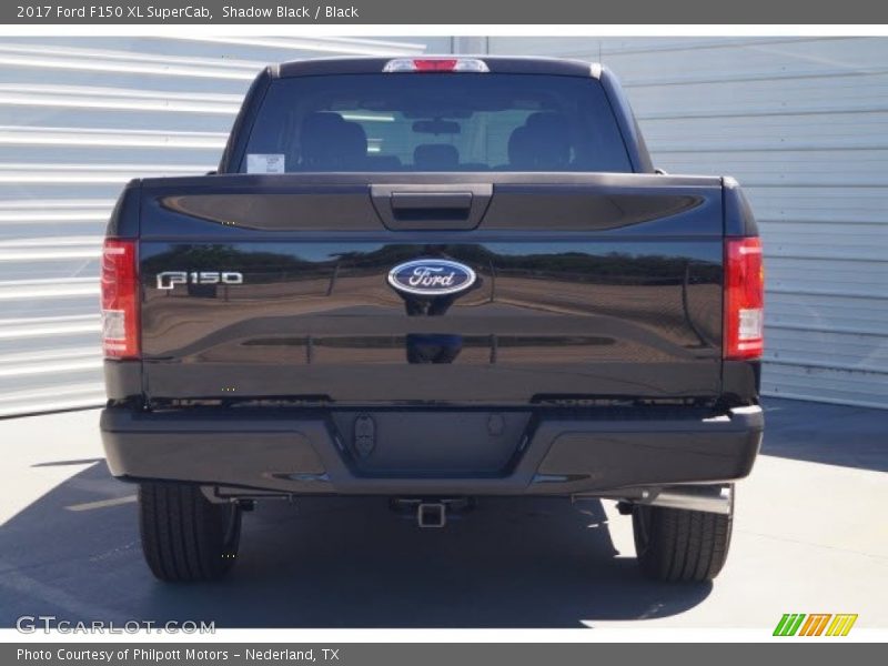 Shadow Black / Black 2017 Ford F150 XL SuperCab