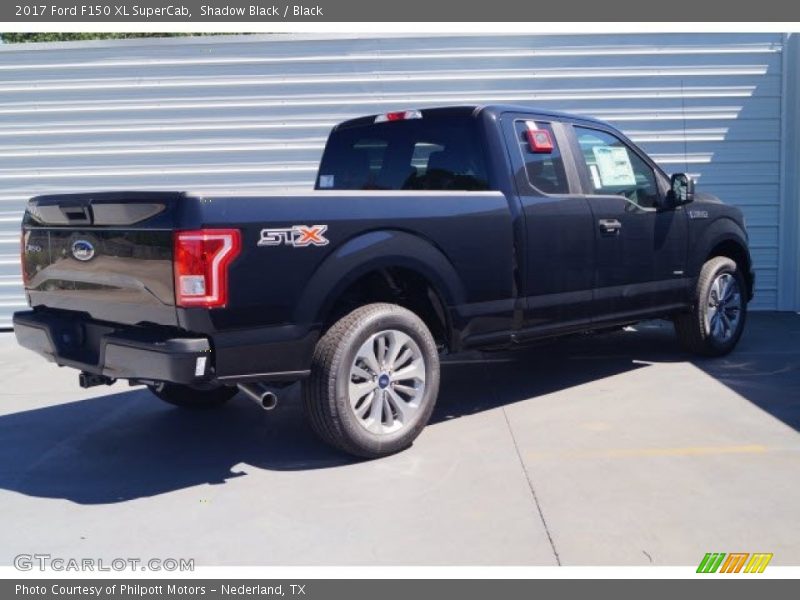 Shadow Black / Black 2017 Ford F150 XL SuperCab