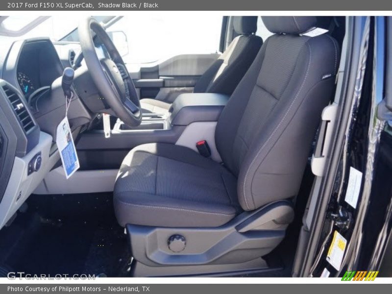 Shadow Black / Black 2017 Ford F150 XL SuperCab