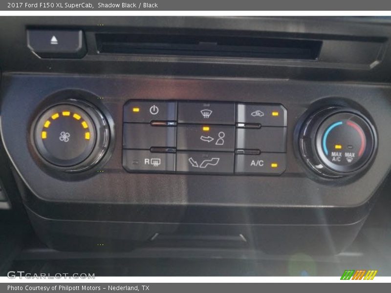 Shadow Black / Black 2017 Ford F150 XL SuperCab