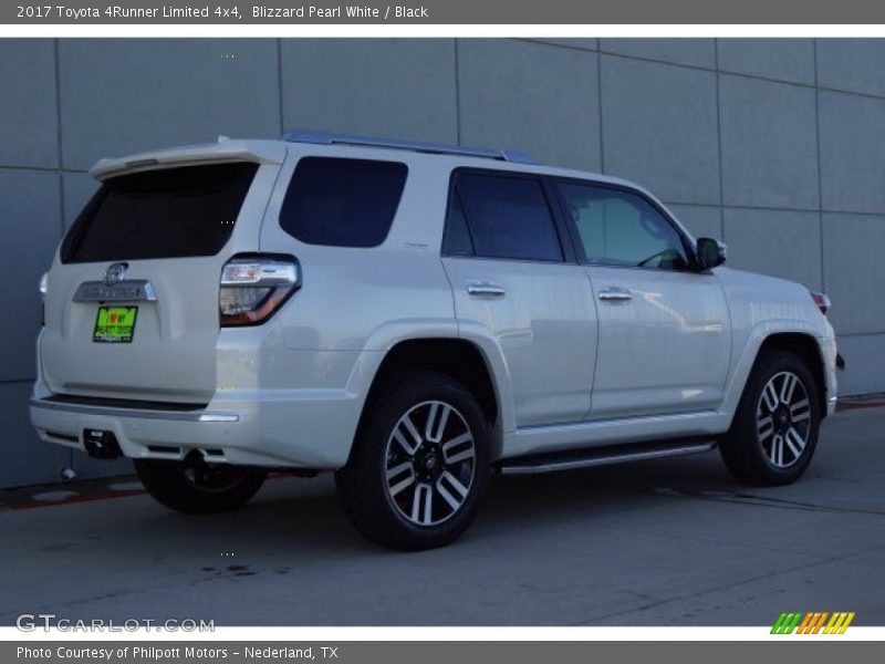 Blizzard Pearl White / Black 2017 Toyota 4Runner Limited 4x4