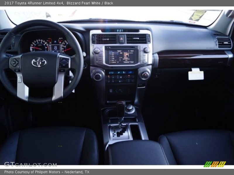 Blizzard Pearl White / Black 2017 Toyota 4Runner Limited 4x4