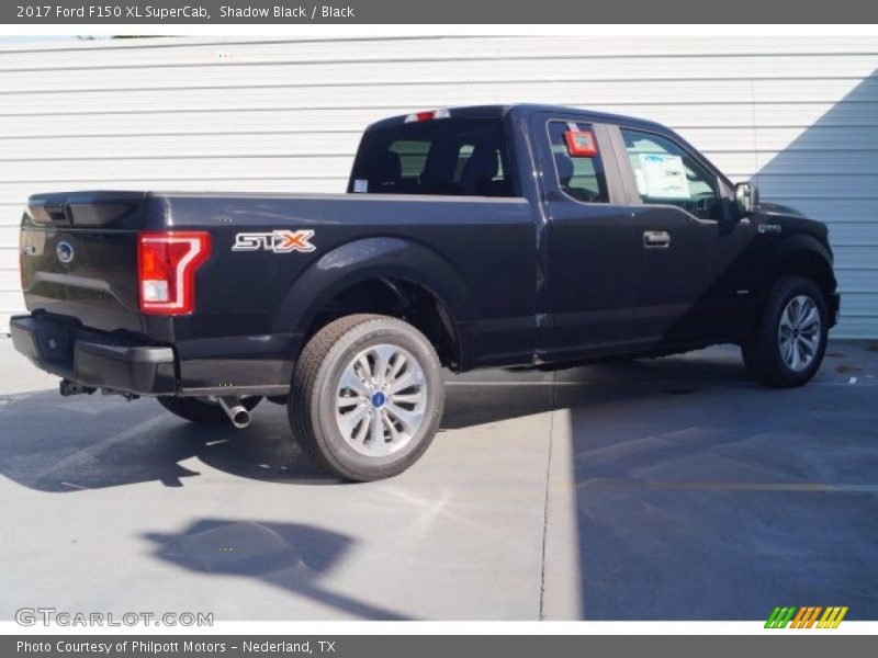 Shadow Black / Black 2017 Ford F150 XL SuperCab