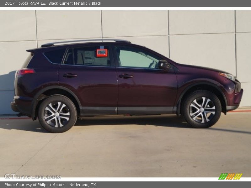 Black Current Metallic / Black 2017 Toyota RAV4 LE