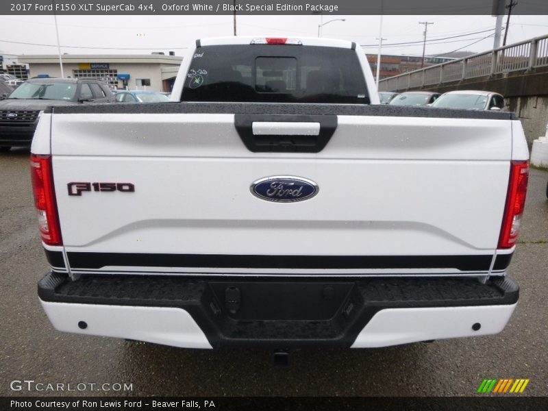 Oxford White / Black Special Edition Package 2017 Ford F150 XLT SuperCab 4x4