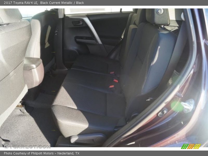 Black Current Metallic / Black 2017 Toyota RAV4 LE