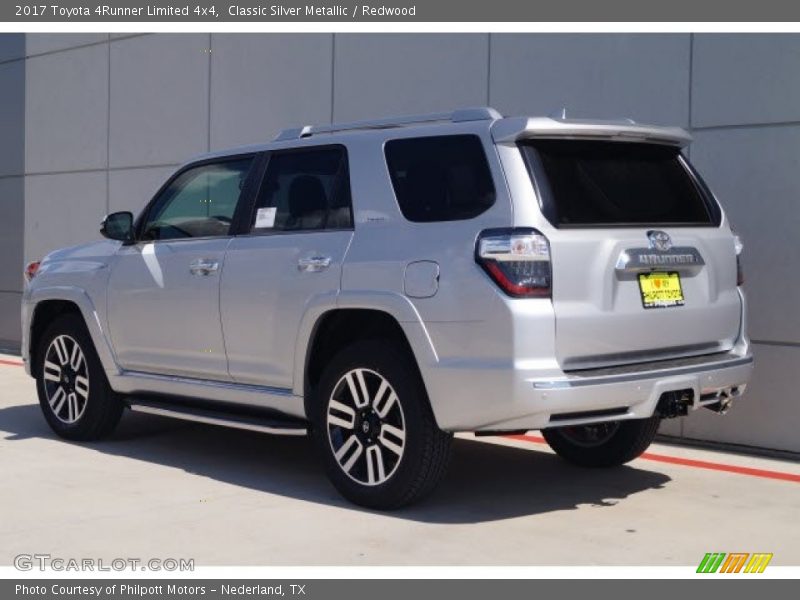 Classic Silver Metallic / Redwood 2017 Toyota 4Runner Limited 4x4