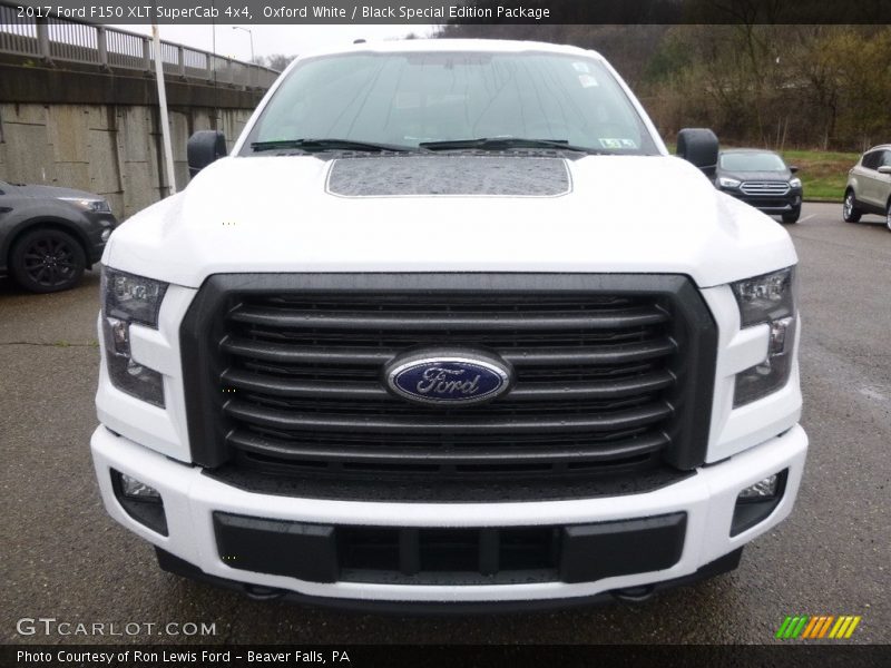 Oxford White / Black Special Edition Package 2017 Ford F150 XLT SuperCab 4x4
