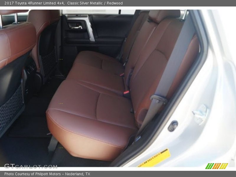 Rear Seat of 2017 4Runner Limited 4x4