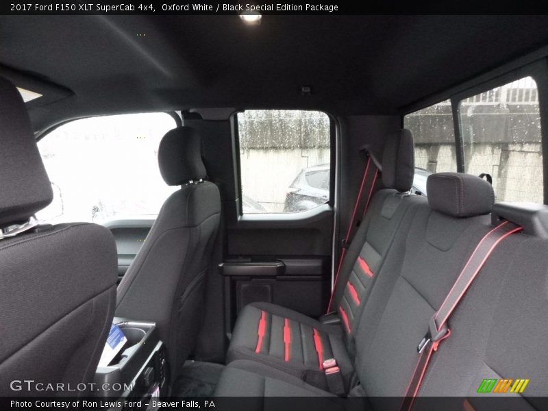 Oxford White / Black Special Edition Package 2017 Ford F150 XLT SuperCab 4x4