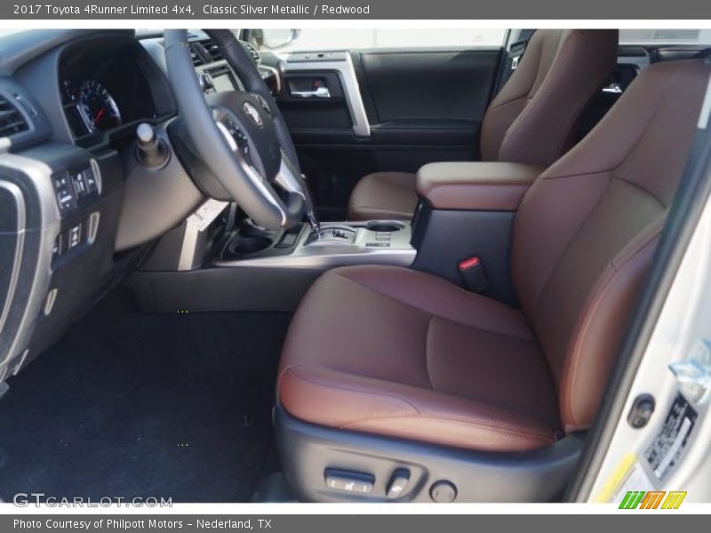 Front Seat of 2017 4Runner Limited 4x4