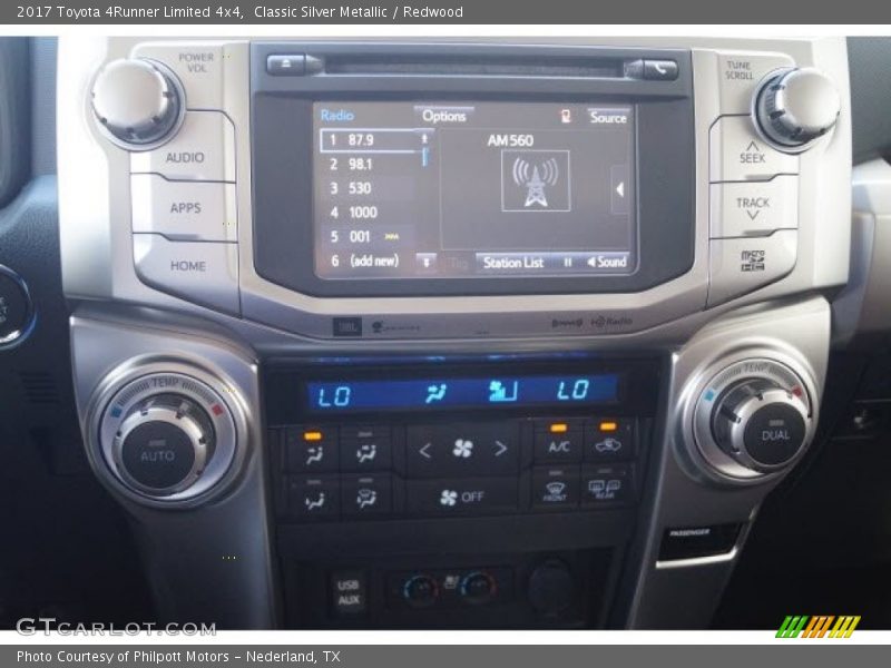 Classic Silver Metallic / Redwood 2017 Toyota 4Runner Limited 4x4