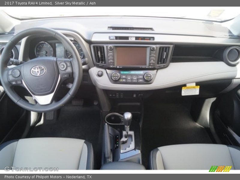 Silver Sky Metallic / Ash 2017 Toyota RAV4 Limited
