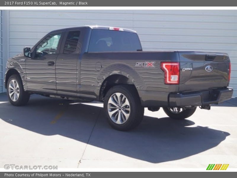 Magnetic / Black 2017 Ford F150 XL SuperCab