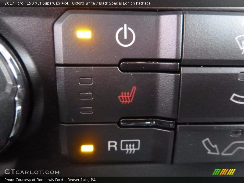 Oxford White / Black Special Edition Package 2017 Ford F150 XLT SuperCab 4x4