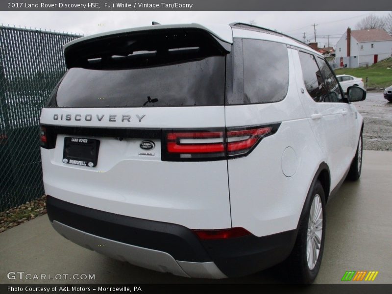 Fuji White / Vintage Tan/Ebony 2017 Land Rover Discovery HSE