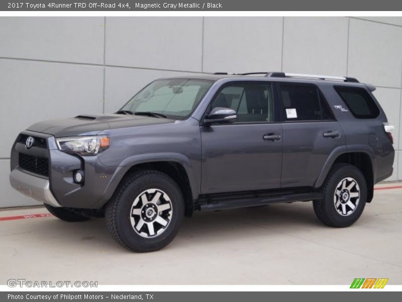 Magnetic Gray Metallic / Black 2017 Toyota 4Runner TRD Off-Road 4x4
