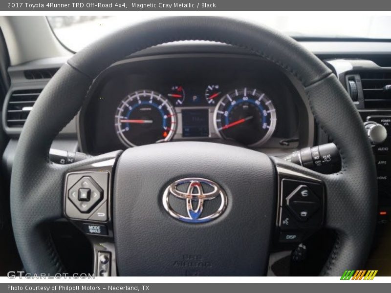 Magnetic Gray Metallic / Black 2017 Toyota 4Runner TRD Off-Road 4x4