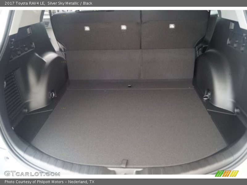 Silver Sky Metallic / Black 2017 Toyota RAV4 LE
