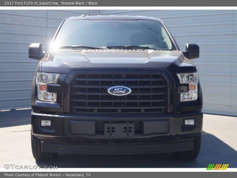 Shadow Black / Black 2017 Ford F150 XL SuperCrew