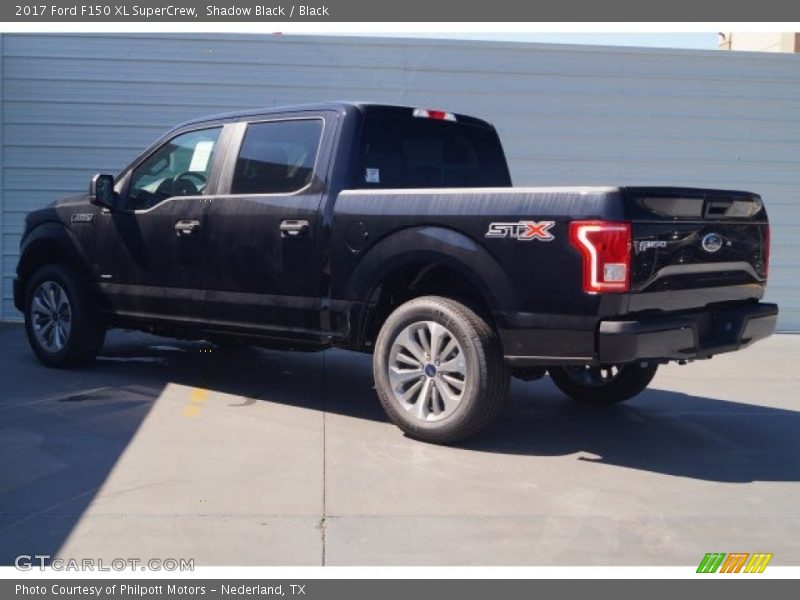 Shadow Black / Black 2017 Ford F150 XL SuperCrew