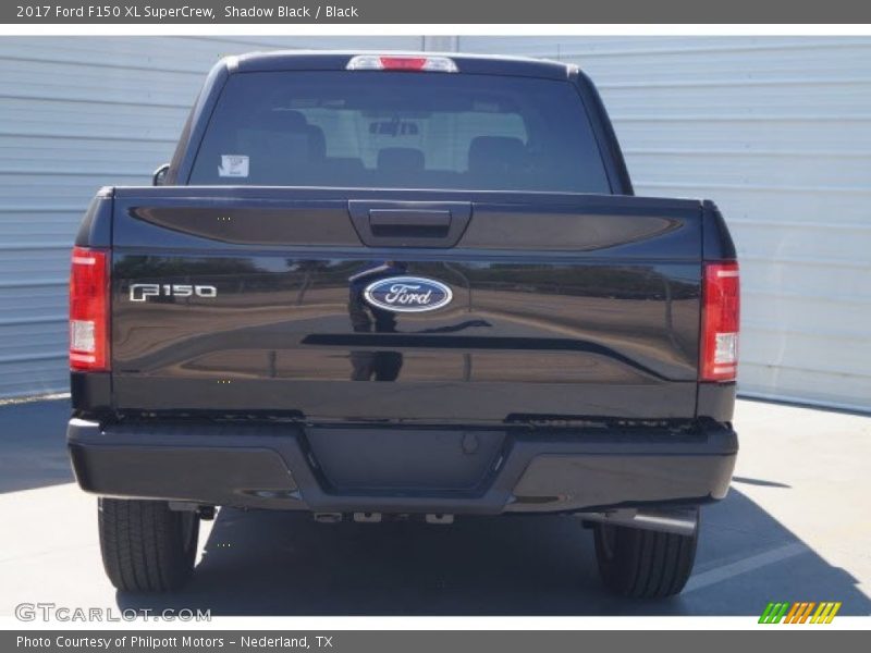 Shadow Black / Black 2017 Ford F150 XL SuperCrew