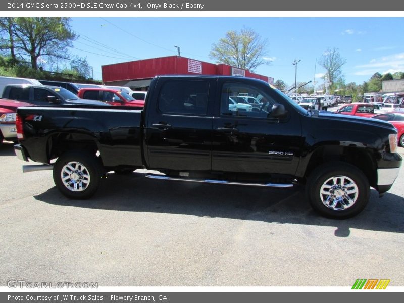Onyx Black / Ebony 2014 GMC Sierra 2500HD SLE Crew Cab 4x4