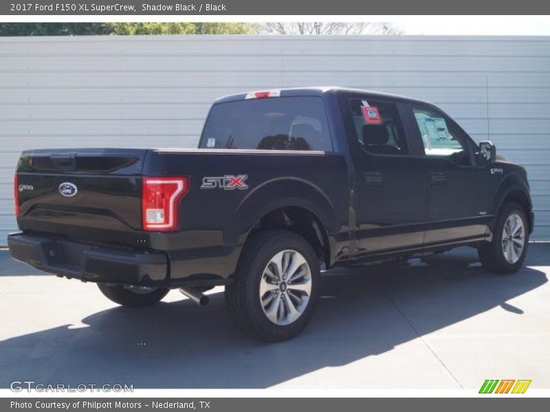 Shadow Black / Black 2017 Ford F150 XL SuperCrew